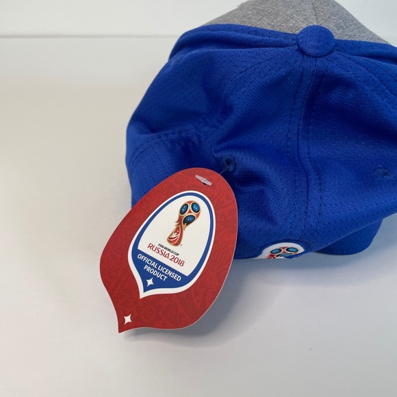 NEW France Hat Gray Blue World Cup Russia 2018 FIFA Soccer FFF Mens - Picture 7 of 10
